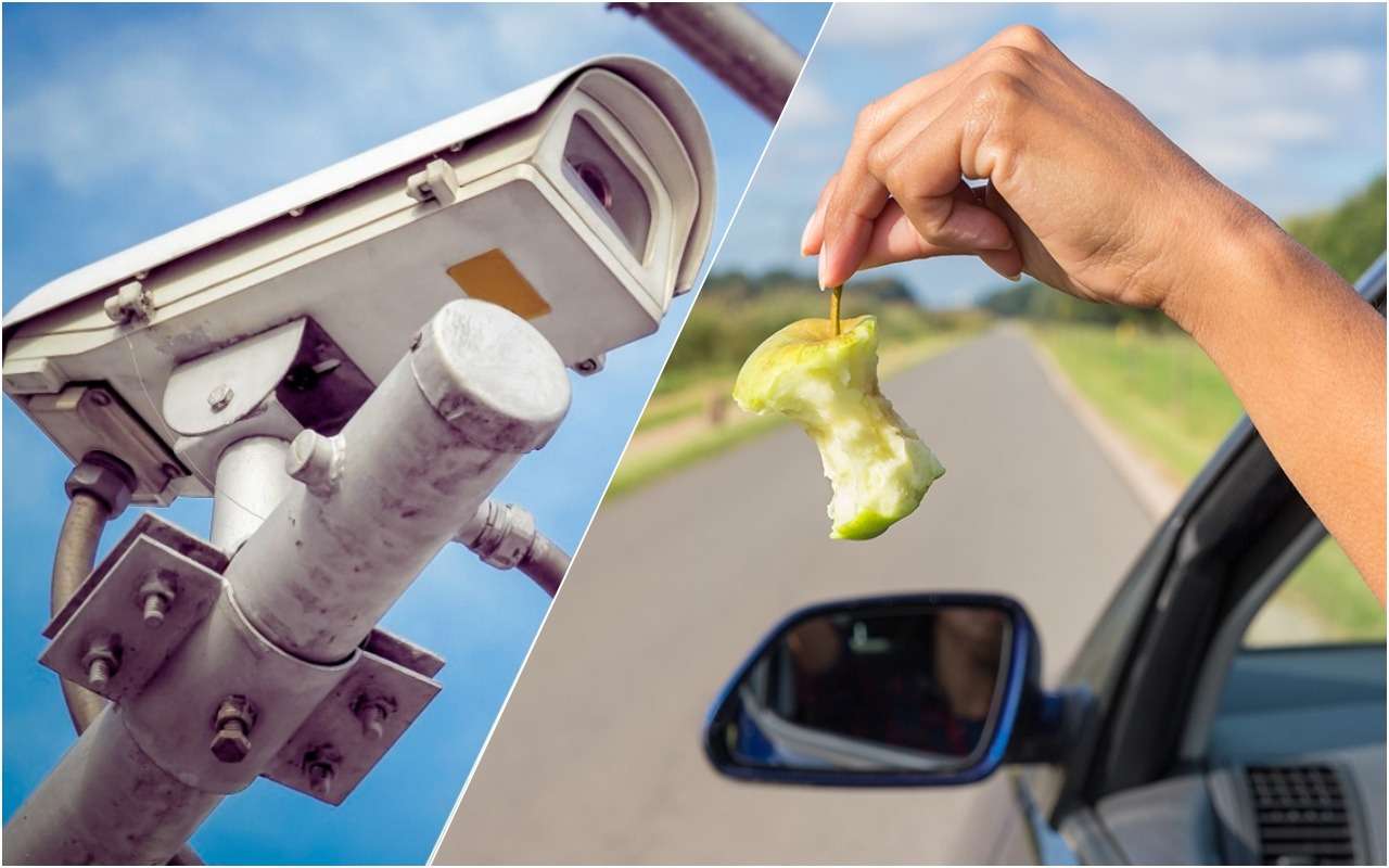 Умные камеры будут следить за водителями, выбрасывающими мусор из окон