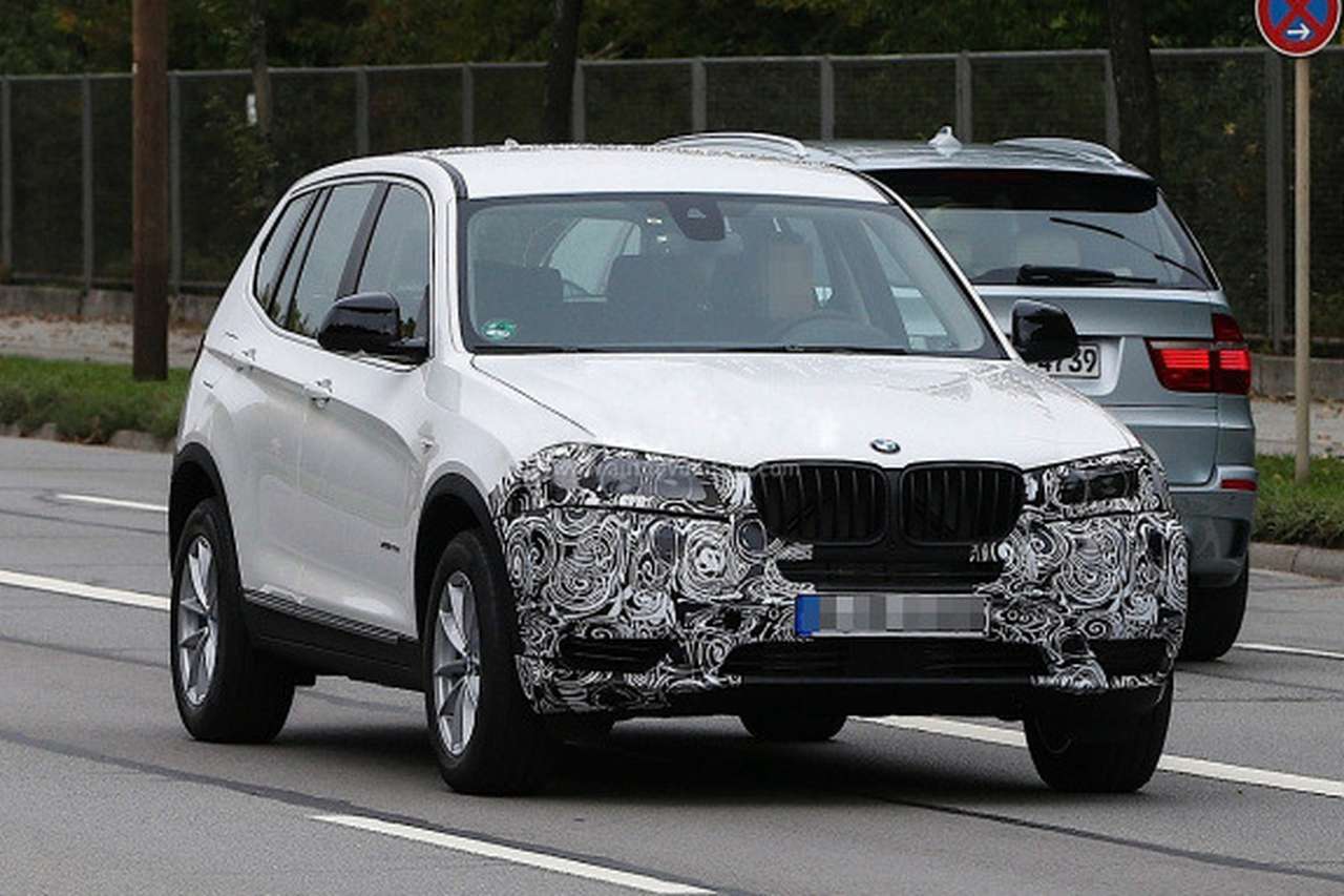 BMW X3 подвергнут раннему фейслифтингу