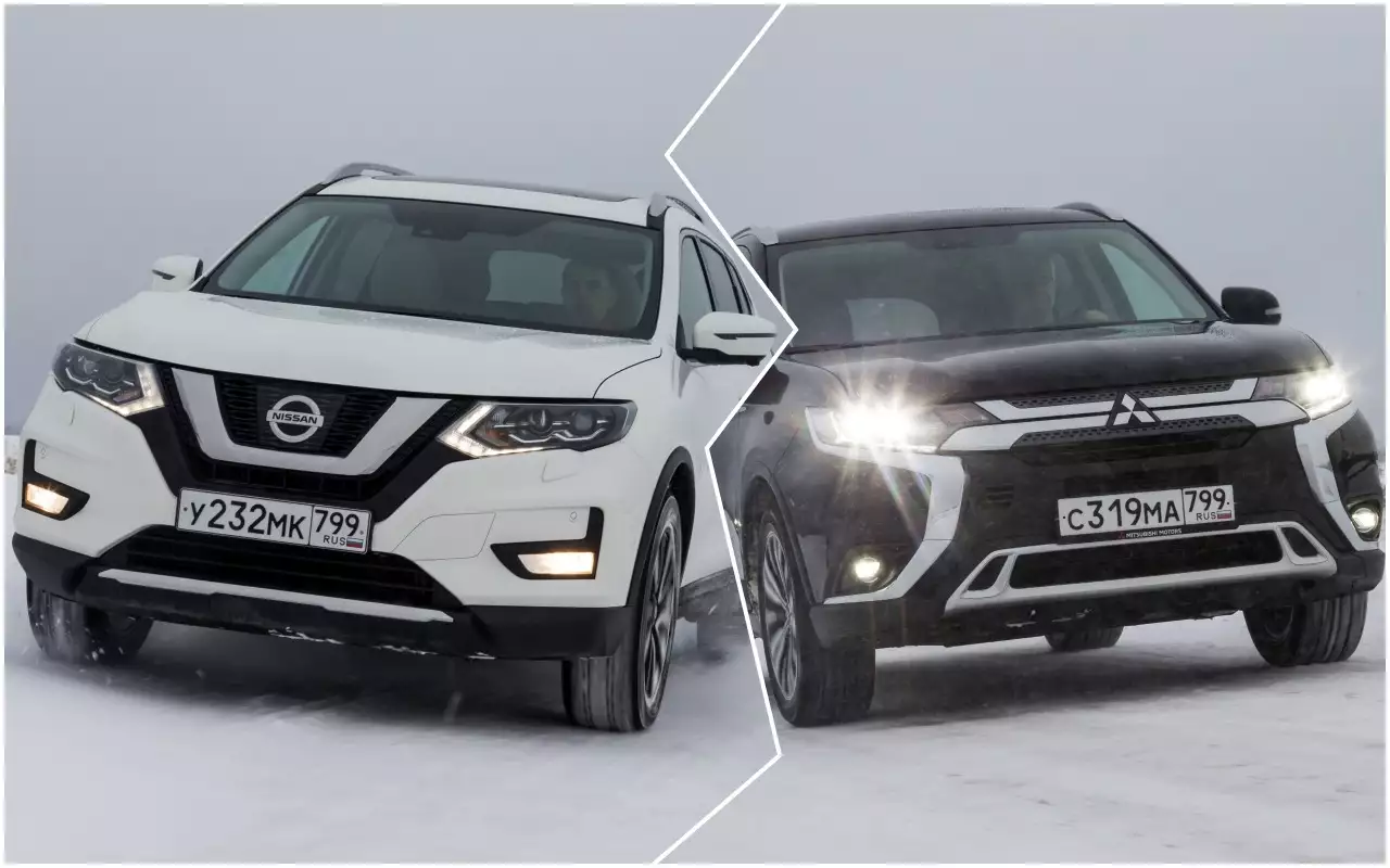 Outlander против X-Trail: подетальное сравнение