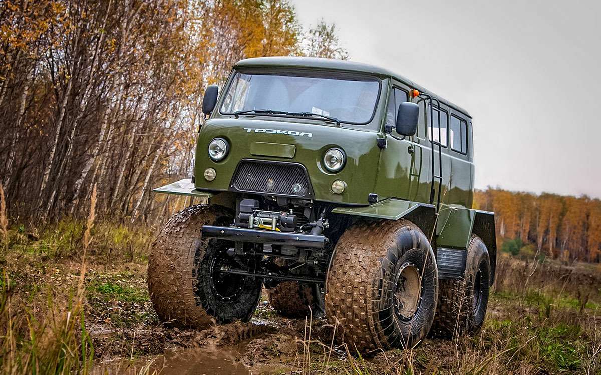 Трэкол вездеход картинки