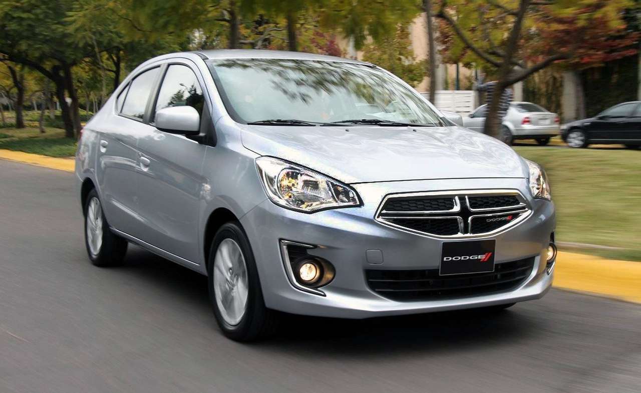 Седан Mitsubishi Attrage появился в Мексике как Dodge Attitude