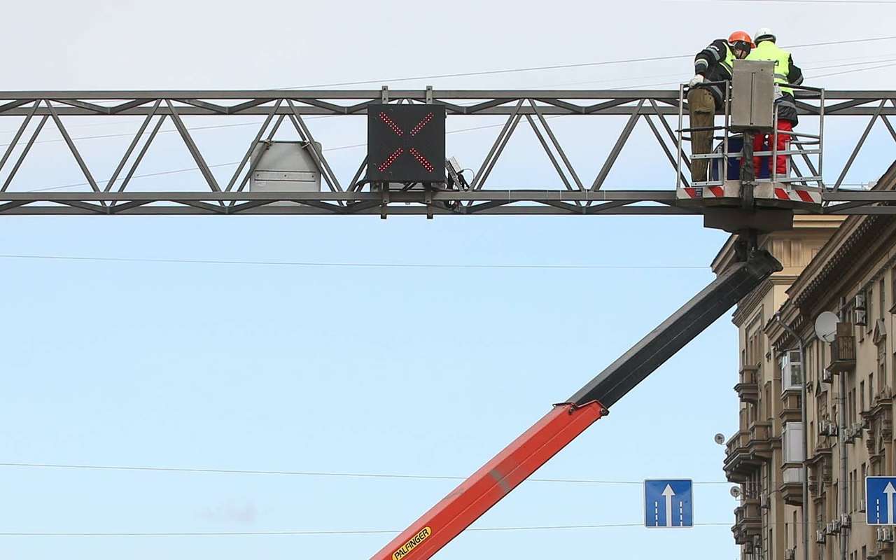 В ЦОДД Москвы объяснили исчезновение реверсивной полосы на Проспекте Мира