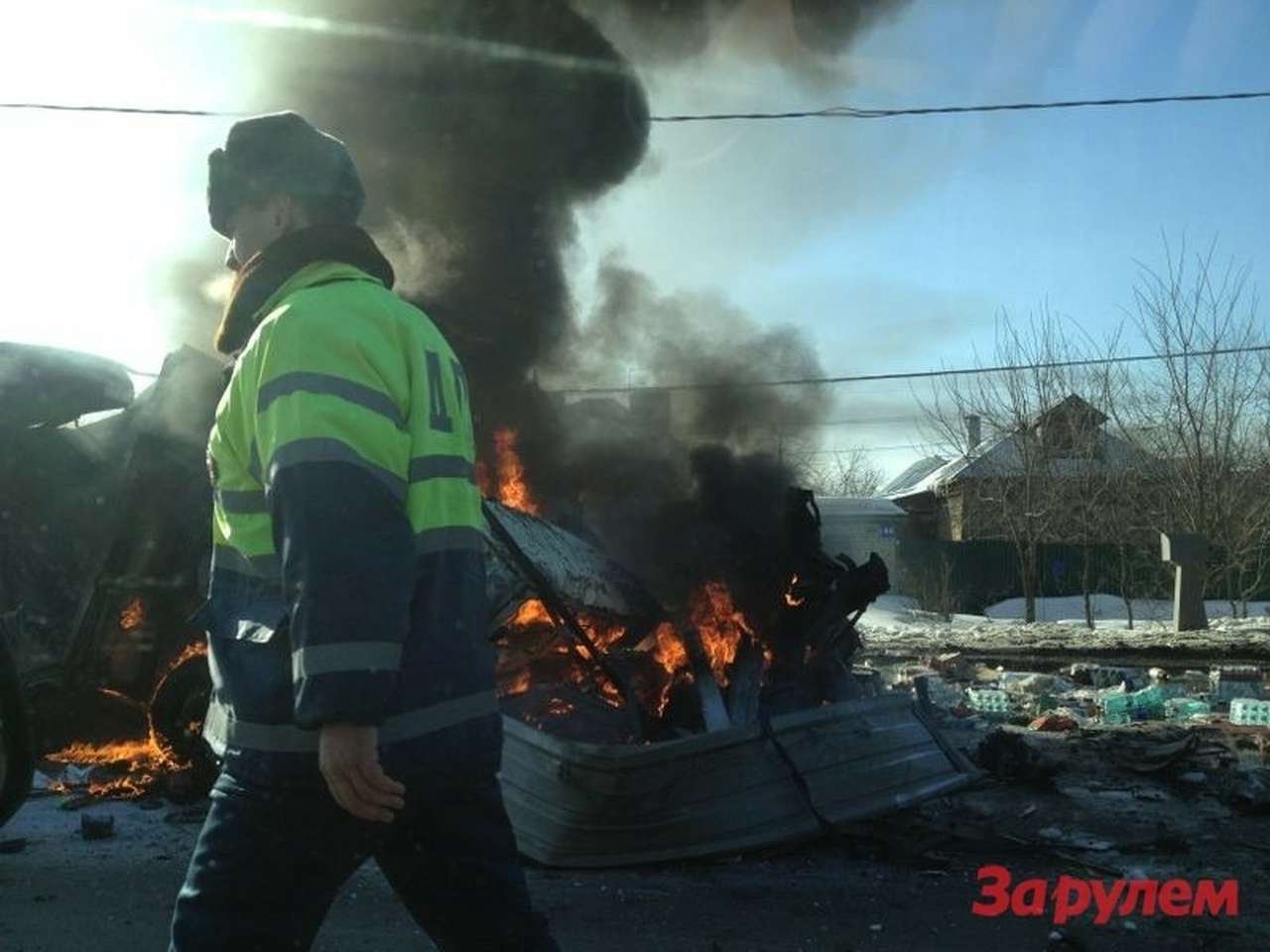 ДТП на Горьковском шоссе – фото очевидца