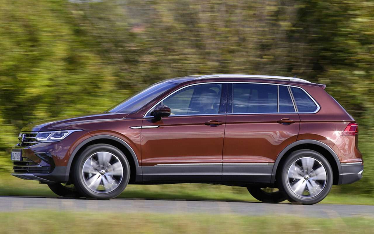 Volkswagen Tiguan 2023 года выпуска уже можно купить в России