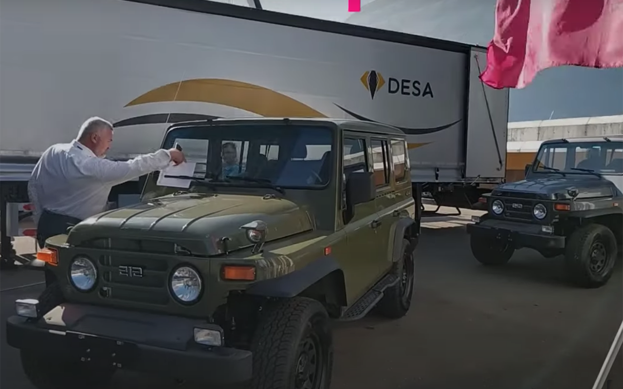 «Китайский УАЗ» BAW BJ212 приехал в Россию – рассматриваем со всех сторон!