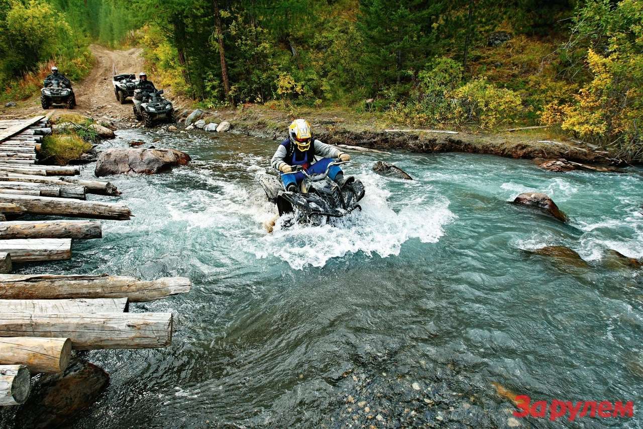 Медведь росомахе не товарищ: тест-пробег на квадроциклах Yamaha