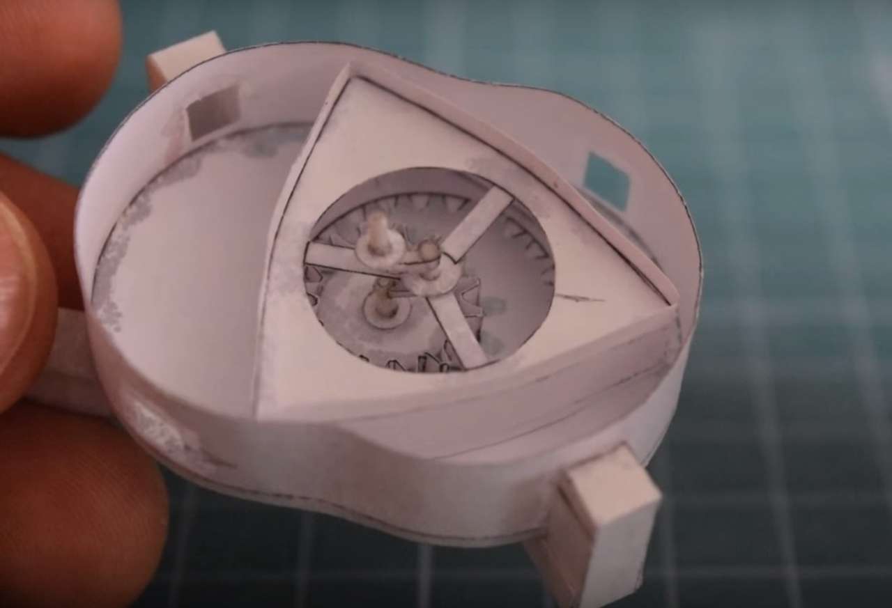 Сложил по заявкам: видеоблогер показал бумажный двигатель Ванкеля