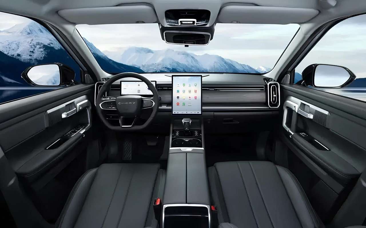 Интерьер Chery Explorer 06 Discovery Edition в Китае
