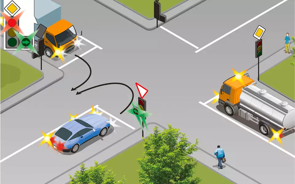 Разворот на перекрестке: преимущество, о котором мало кто знает
