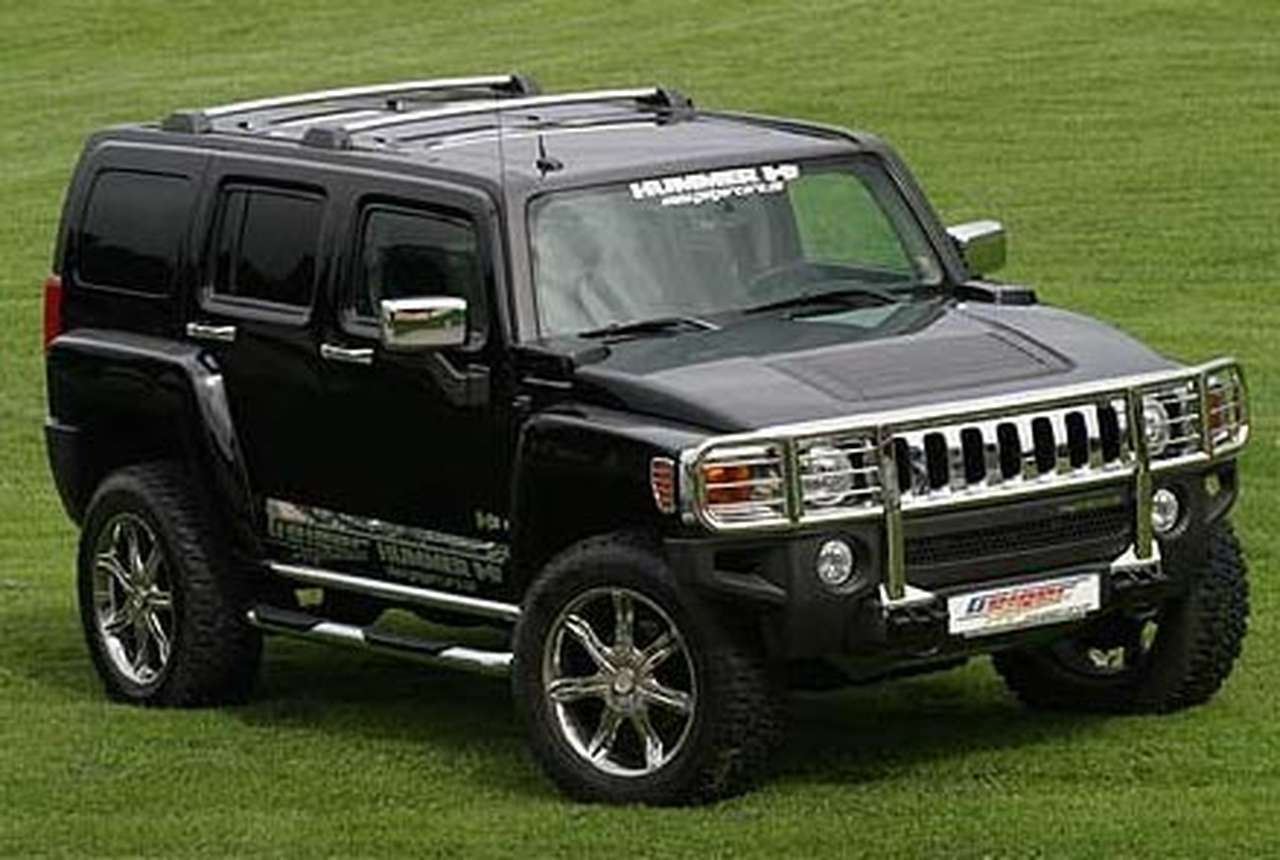 Hummer H3 прошел через тюнинг