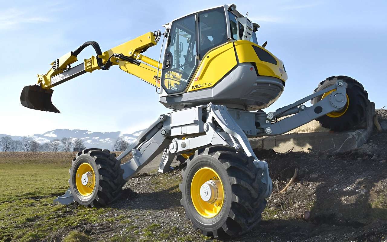 Смотрите, на что способны эти невероятные экскаваторы-пауки (видео)