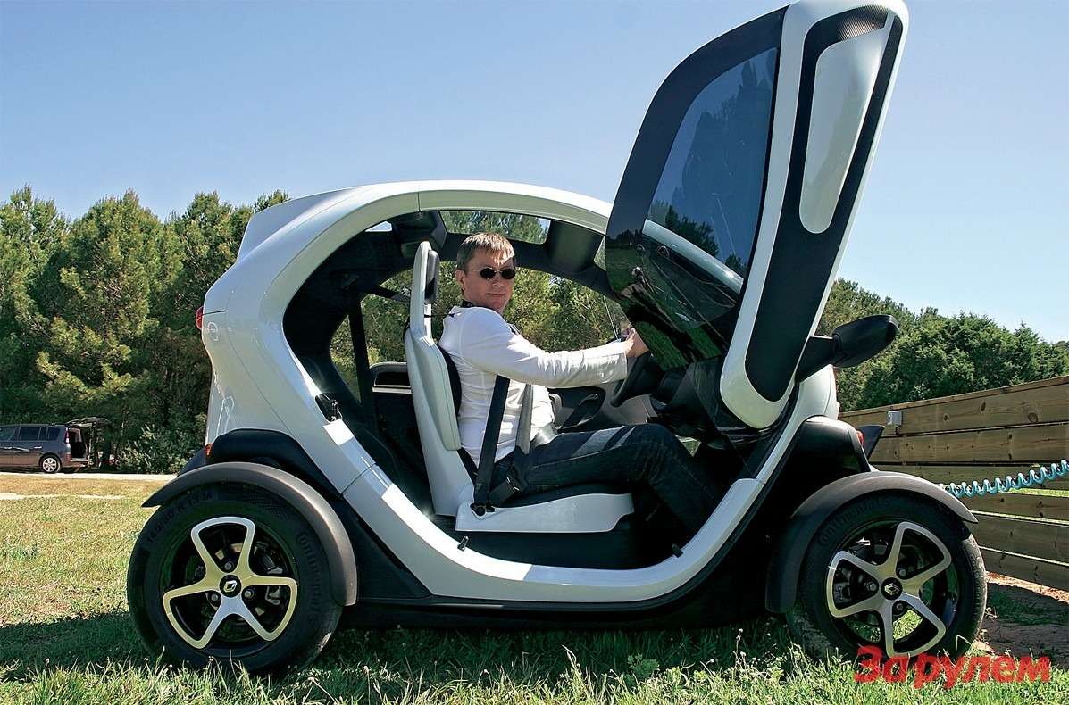 Renault Twizy электромотора