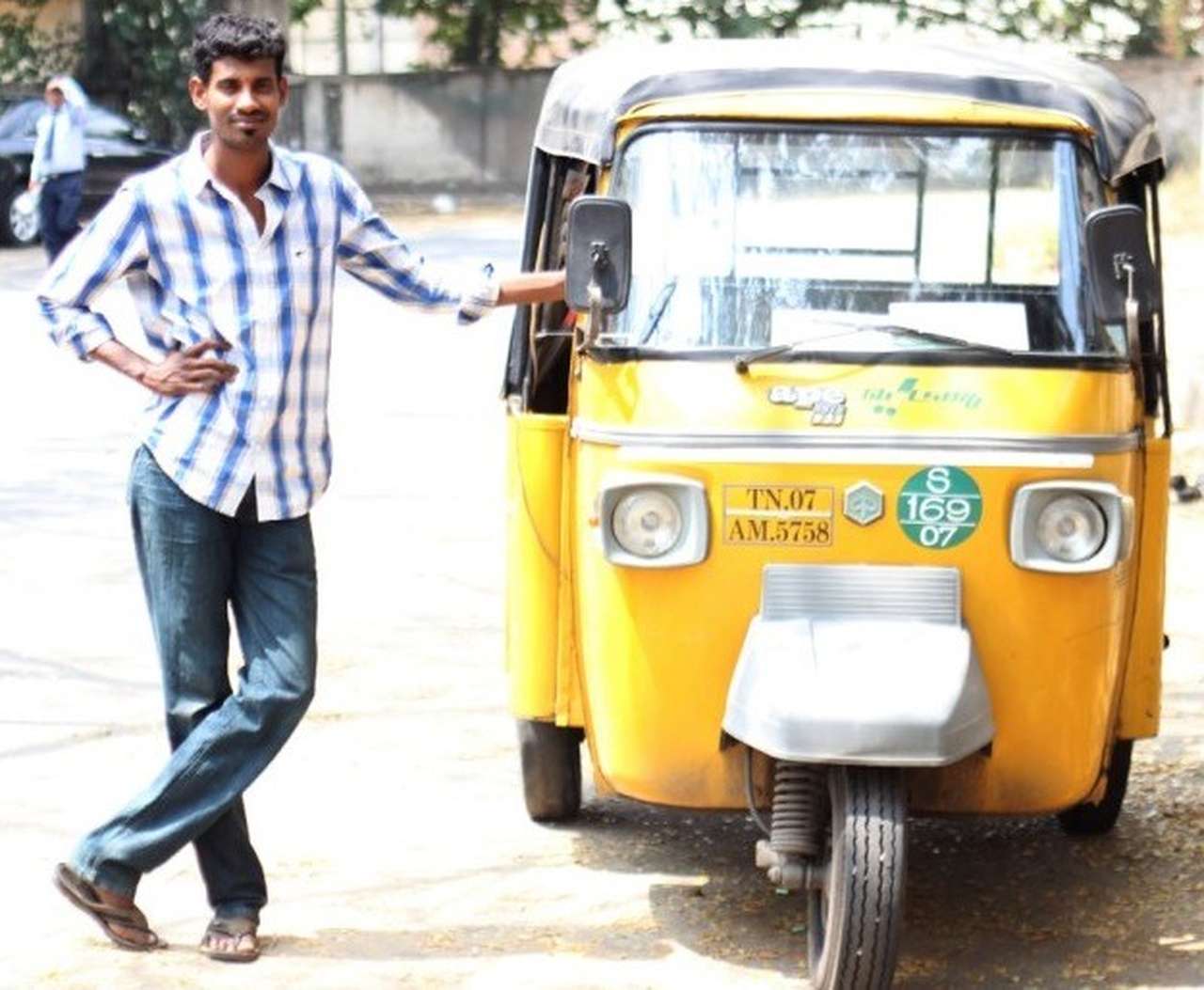 Самая высокотехнологичная моторикша в Индии