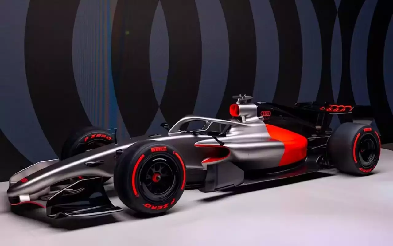 Audi представила раскраску своего болида Ф-1