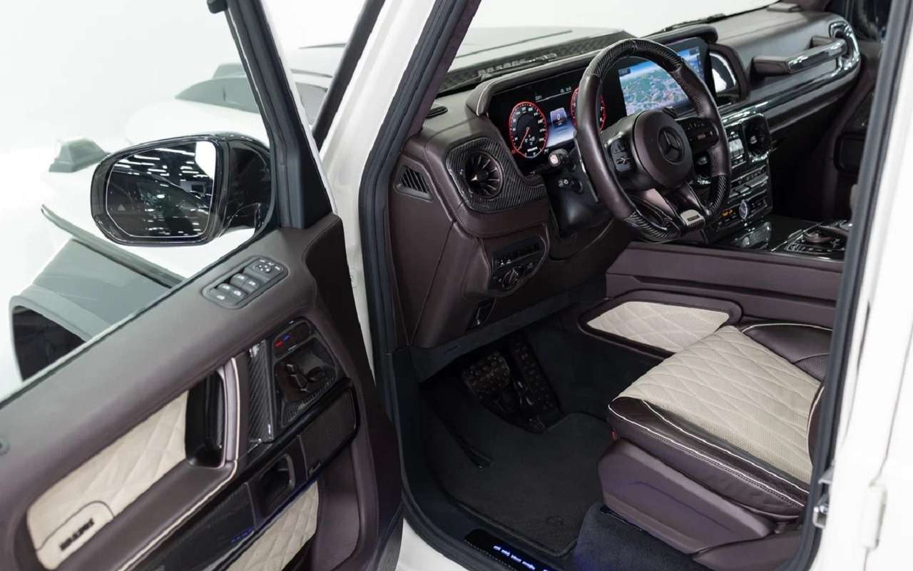 Интерьер Mercedes-AMG G 63 XLP 800 Adventure