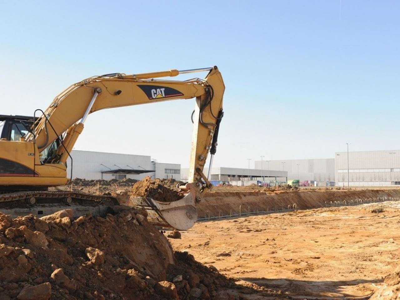 Вынут последний кубометр земли из 140-метрового котлована под будущий завод BMW