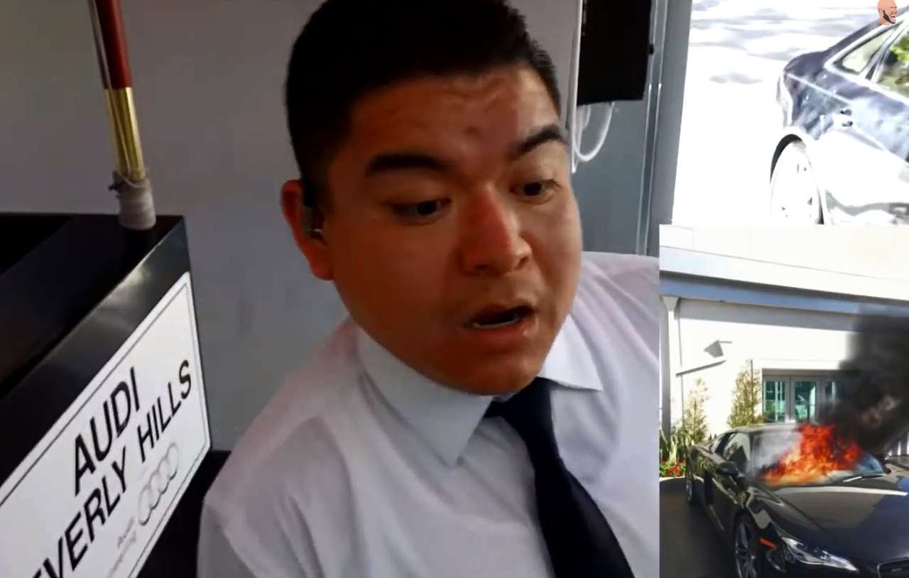 Шутка пранкера: «Дружище, твой автомобиль горит!» (ВИДЕО)