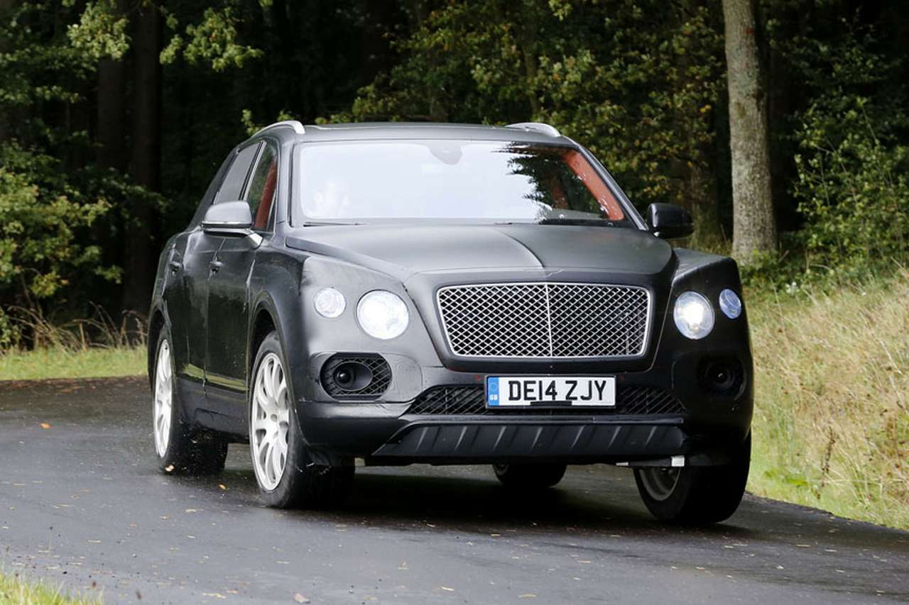 Вседорожник Bentayga станет первым дизельным Bentley