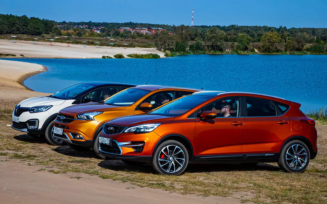 Geely GS, Chery Tiggo 7, Renault Kaptur: большой тест кроссоверов