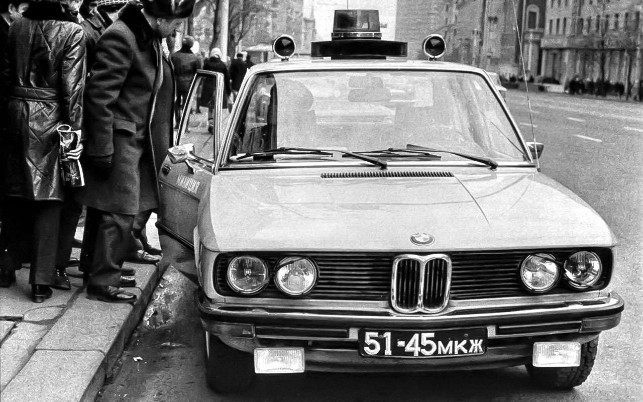 BMW e34 милиция СССР