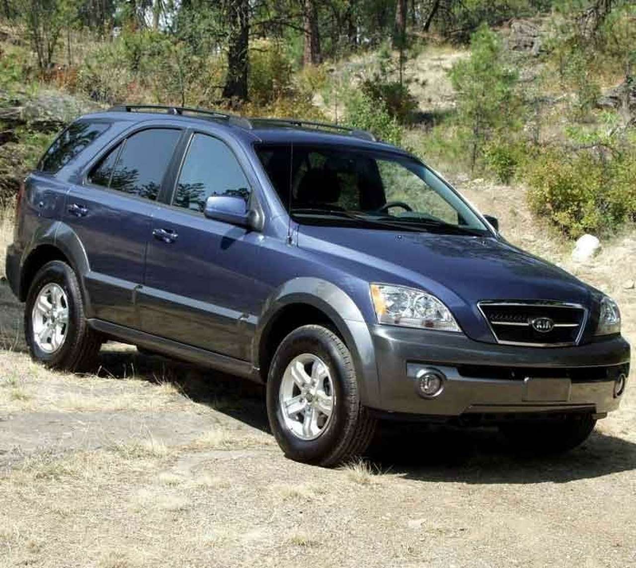 KIA Sorento разбился "на троечку"