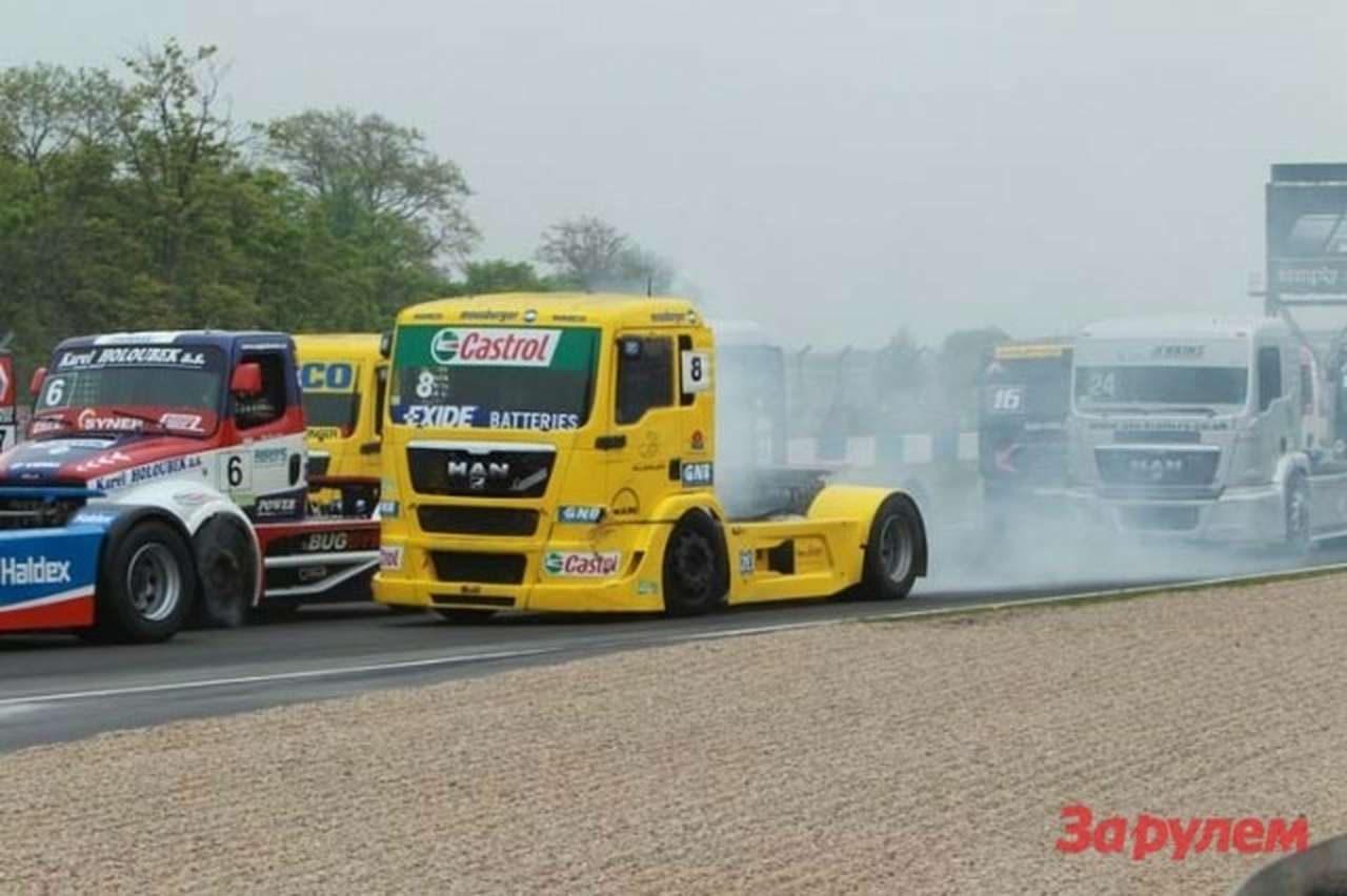 Львов заработал первые очки в Чемпионате Европы по гонкам грузовиков