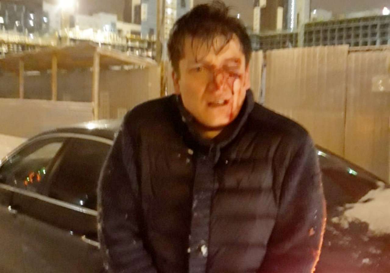 «У него мама судья!» Пьяный мажор на BMW получил по лицу