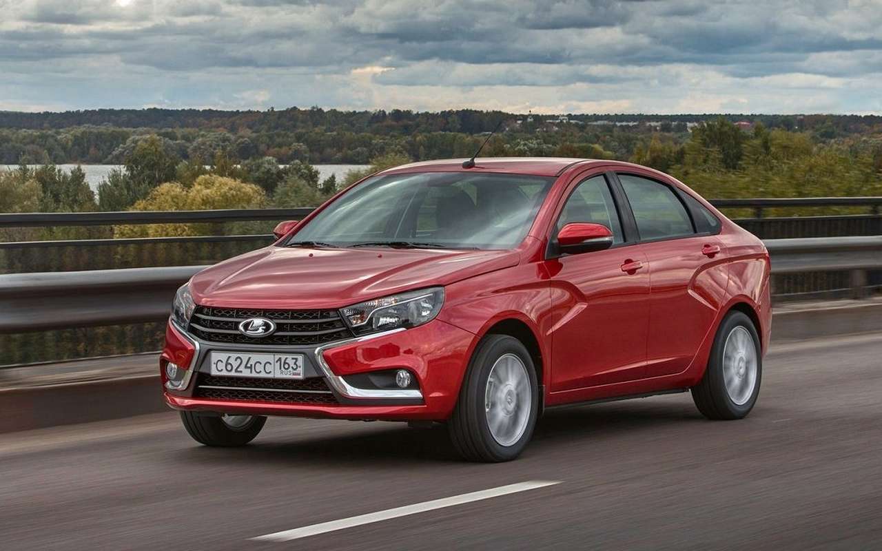 В продаже появилась Lada Vesta 1.8, но пока только с роботом