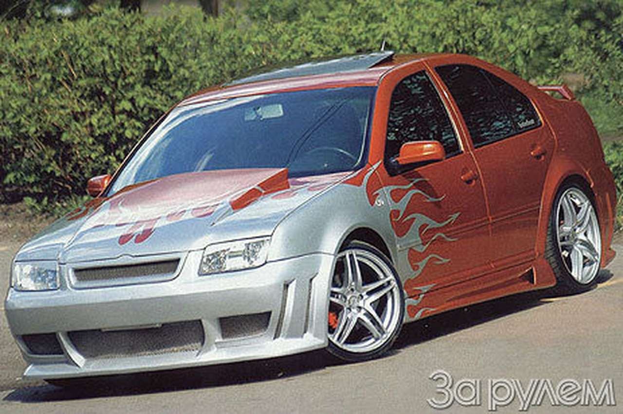 Volkswagen Bora. В гонках не участвовал...