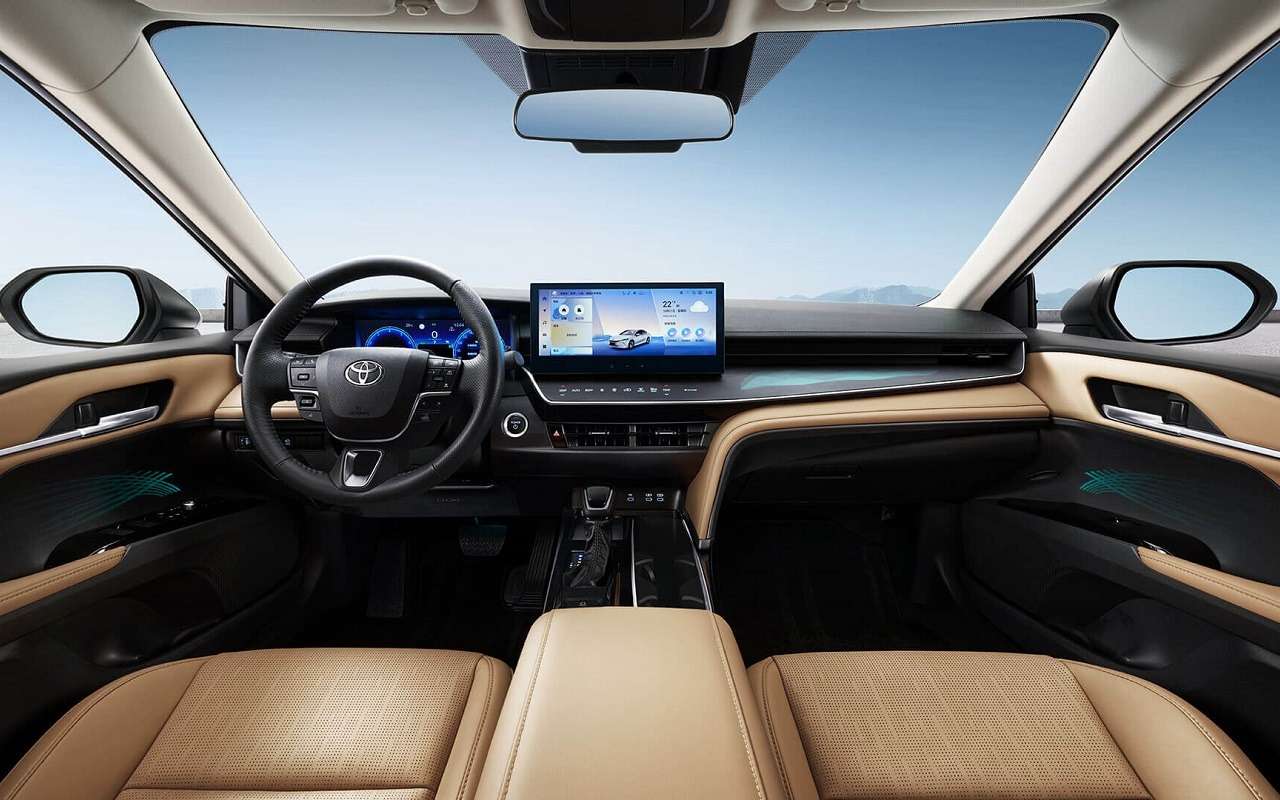 Интерьер Toyota Camry XV80