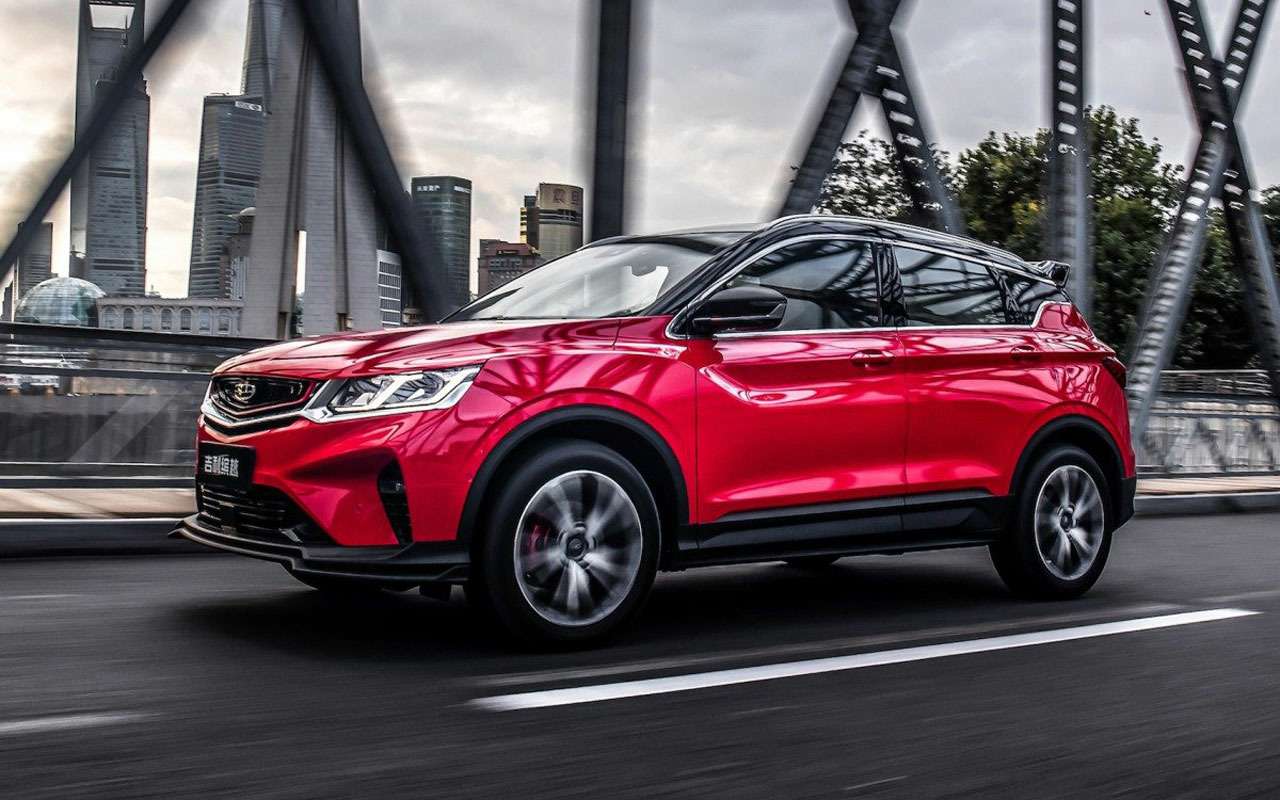 Geely начала прием заказов на новый кроссовер