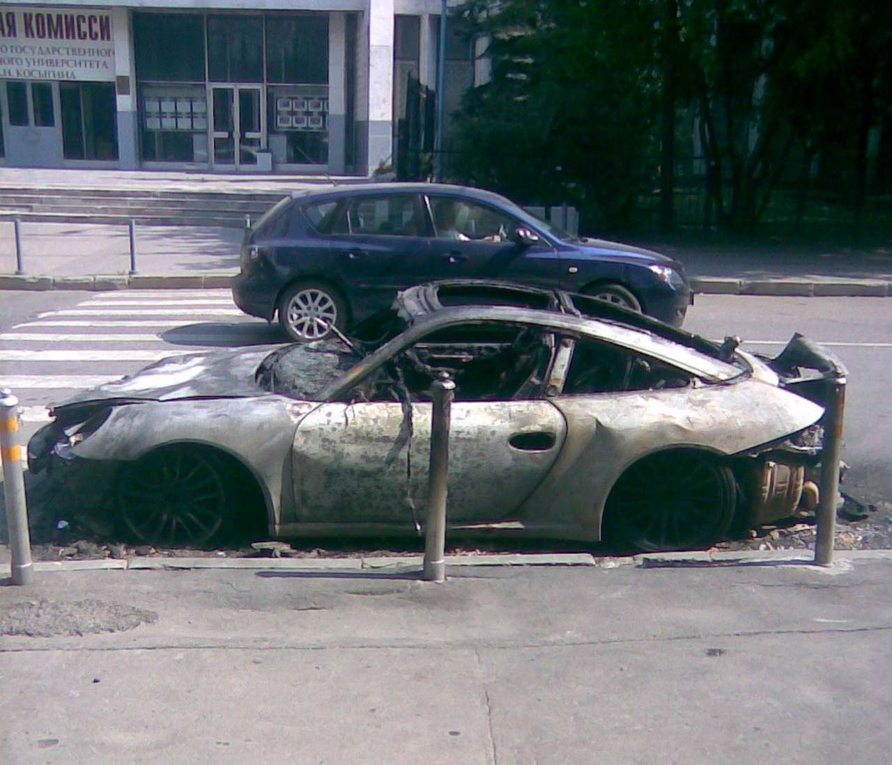 Московская полиция укротит поджигателей автомобилей 