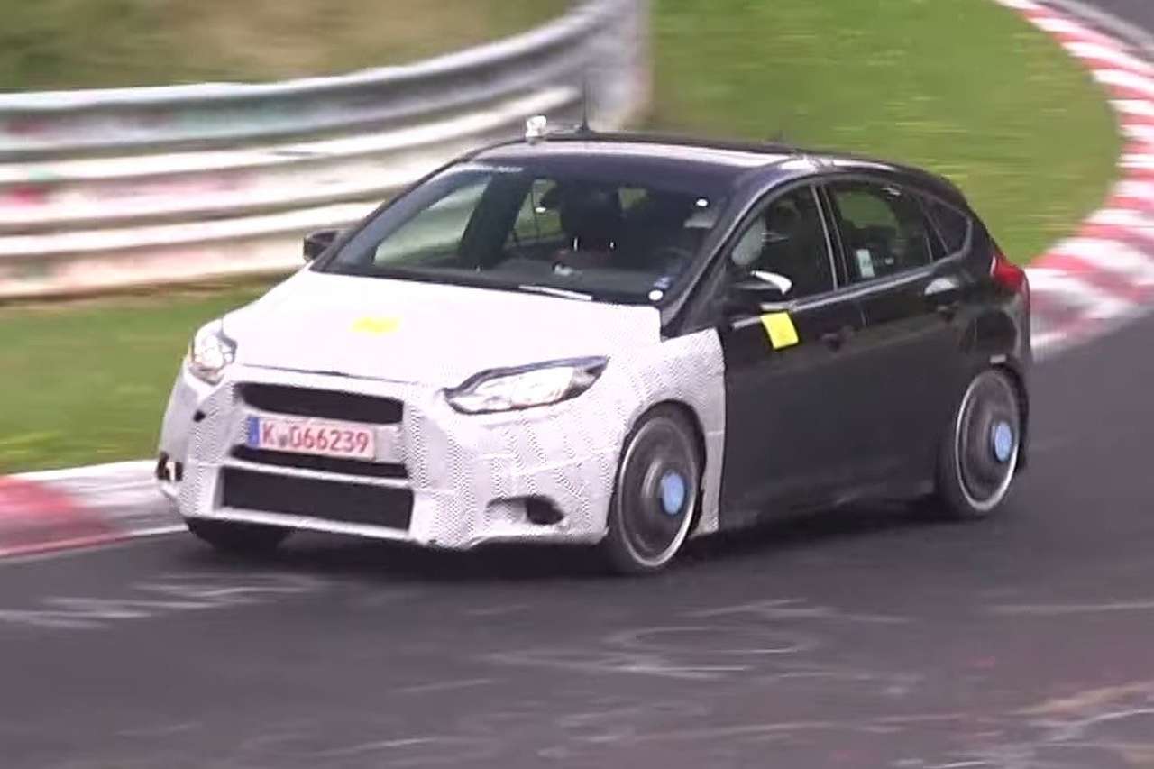 Новый Ford Focus RS сняли на видео