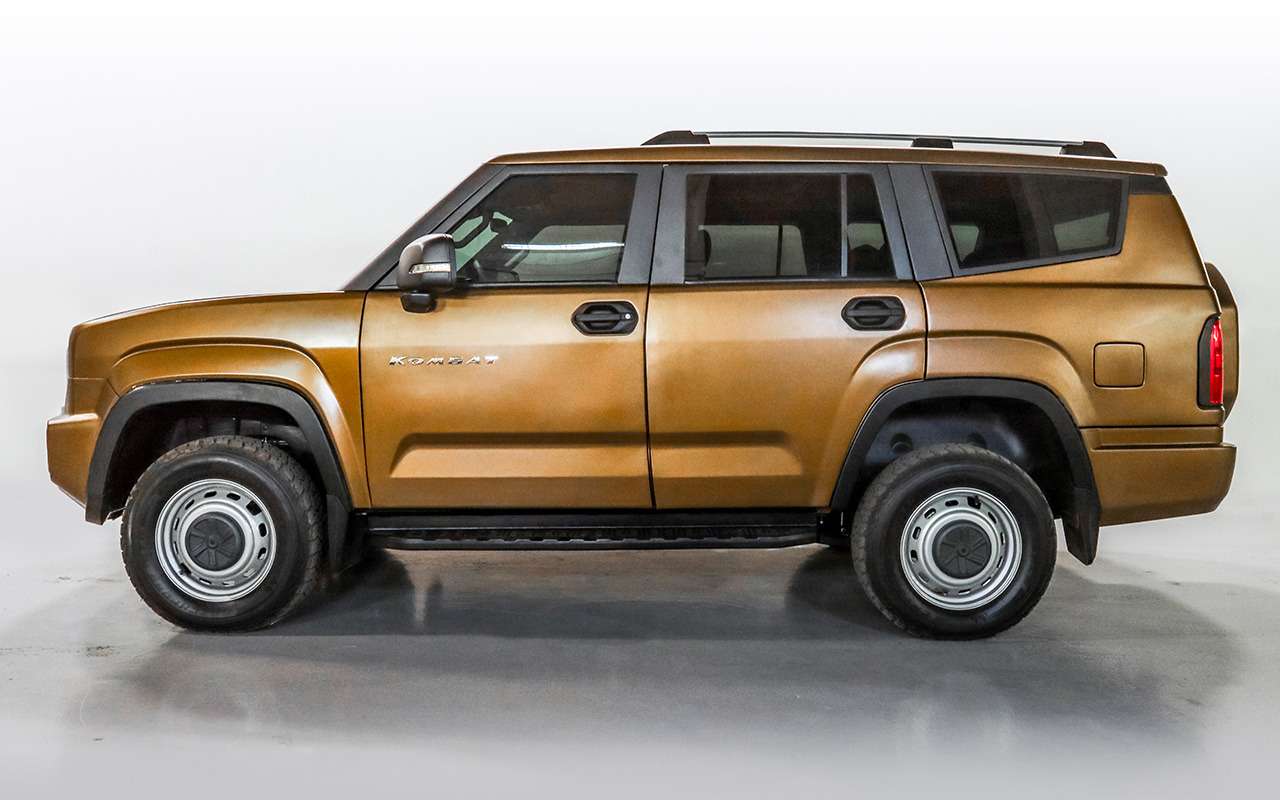 Новый отечественный внедорожник Комбат