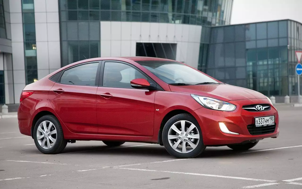 Такие Hyundai Solaris расходились в России многотысячными тиражами