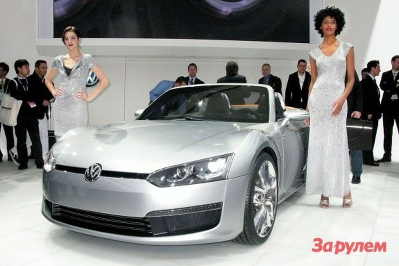 Концепт-кар Volkswagen BlueSport впервые показался на автосалоне в Детройте в 2009 году