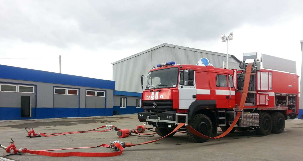 «Группа ГАЗ» представила новый «Урал» для тушения пожаров