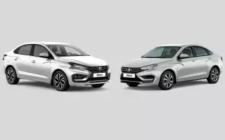 Lada Iskra vs. Lada Vesta
