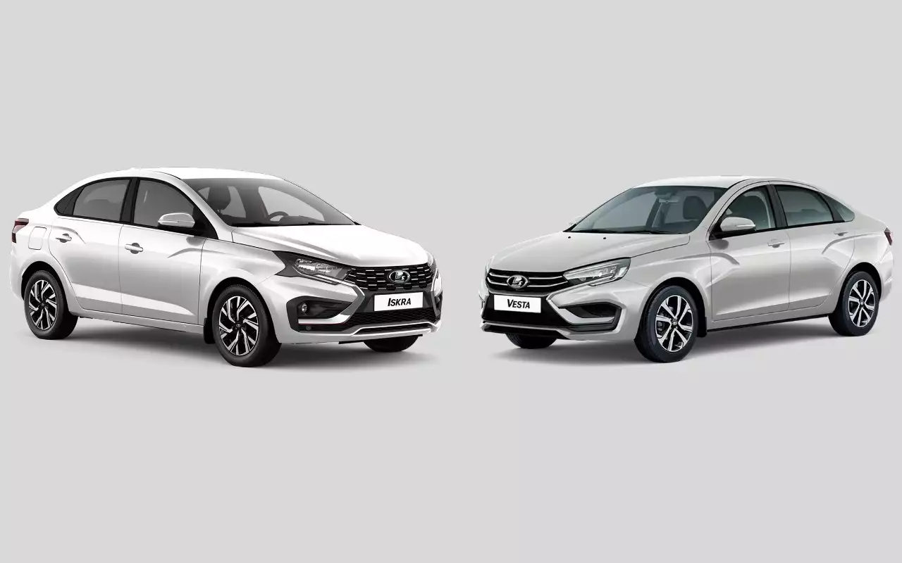 Lada Iskra vs. Lada Vesta
