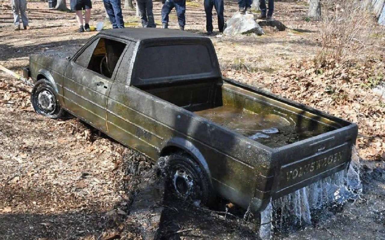 Рыбак «выловил» пикап, угнанный 44 года назад