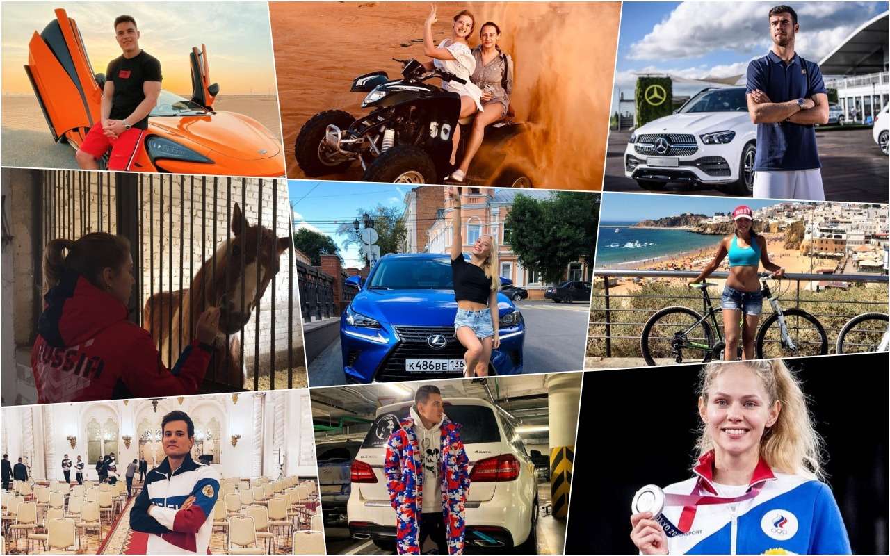 На чем ездят наши олимпийские медалисты
