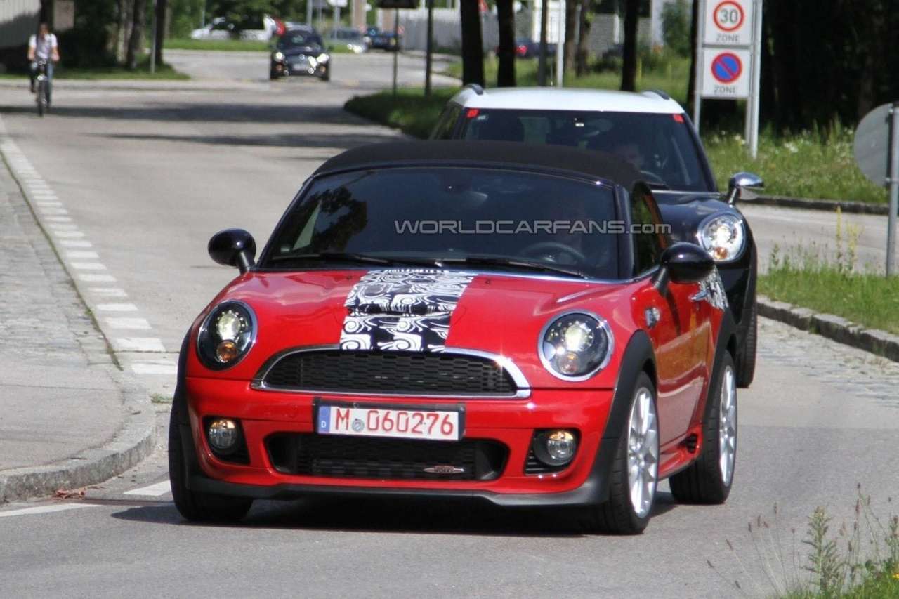 Британцы не сумели скрыть Mini JCW Roadster от вездесущих шпионов