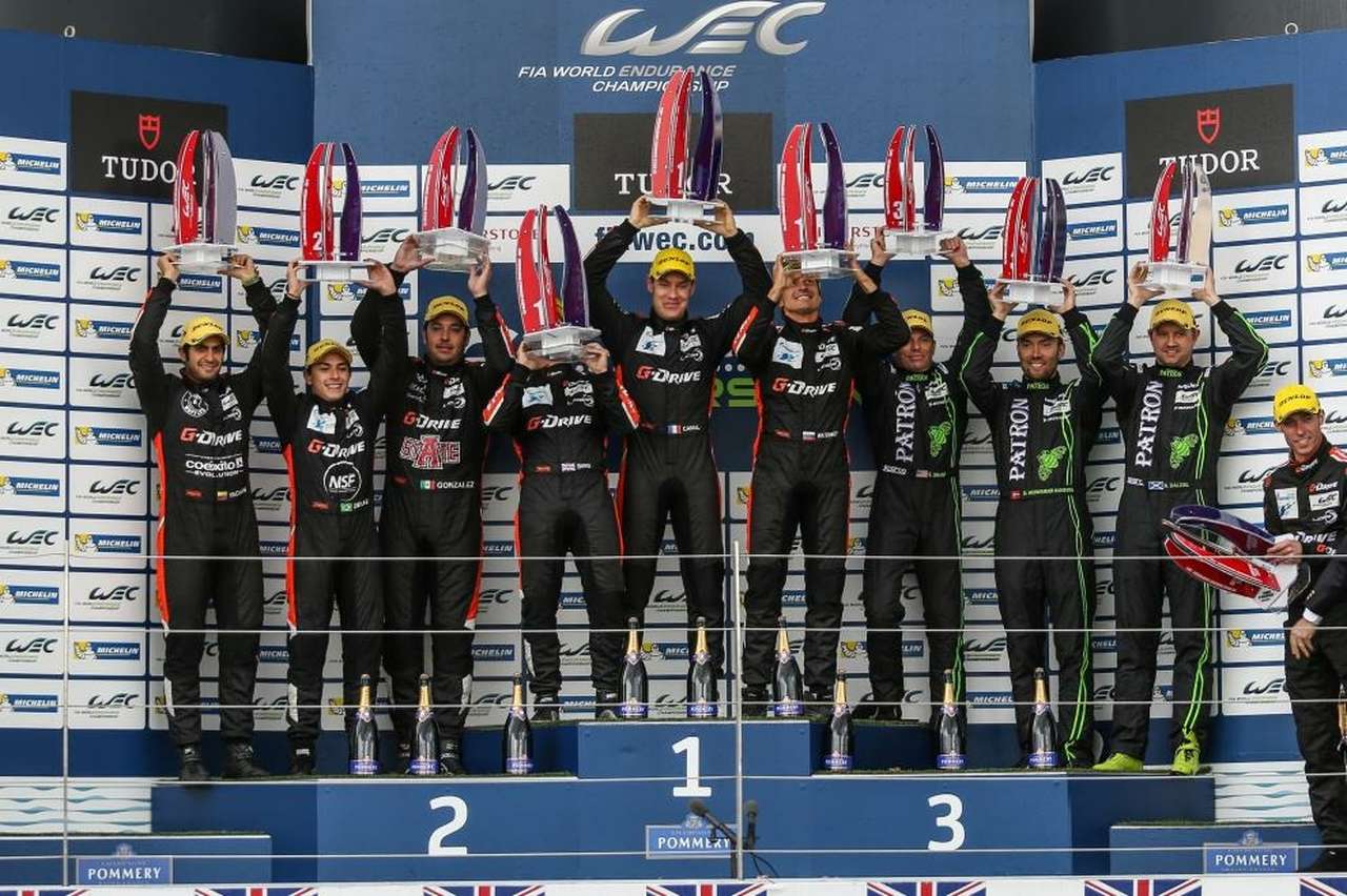 G-Drive Racing на подиуме LMP2