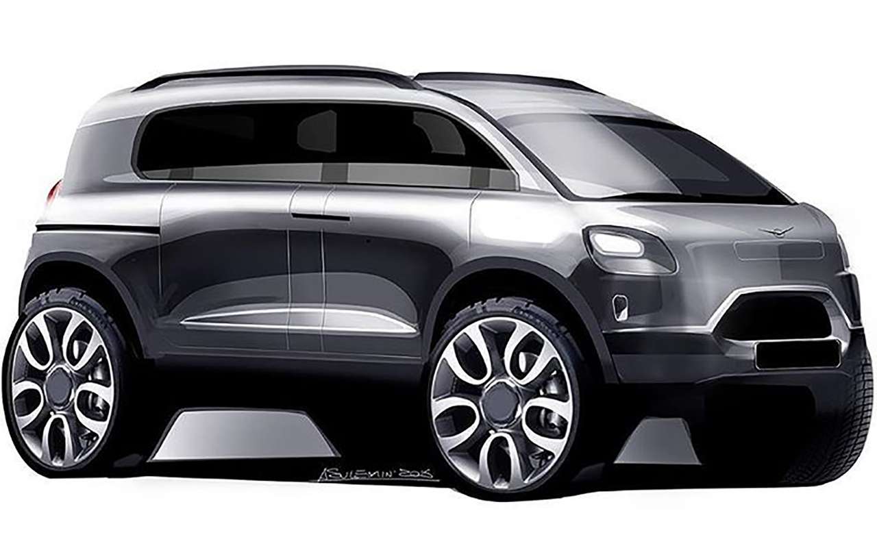 Новый УАЗ «буханка»: таким его видят в НАМИ