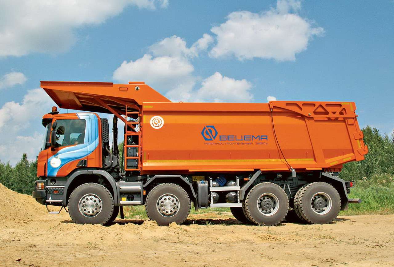 Scania P440 CB8X4 EHZ — для разрезов и карьеров