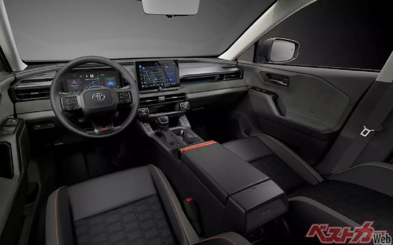 Интерьер Toyota RAV4 Adventure