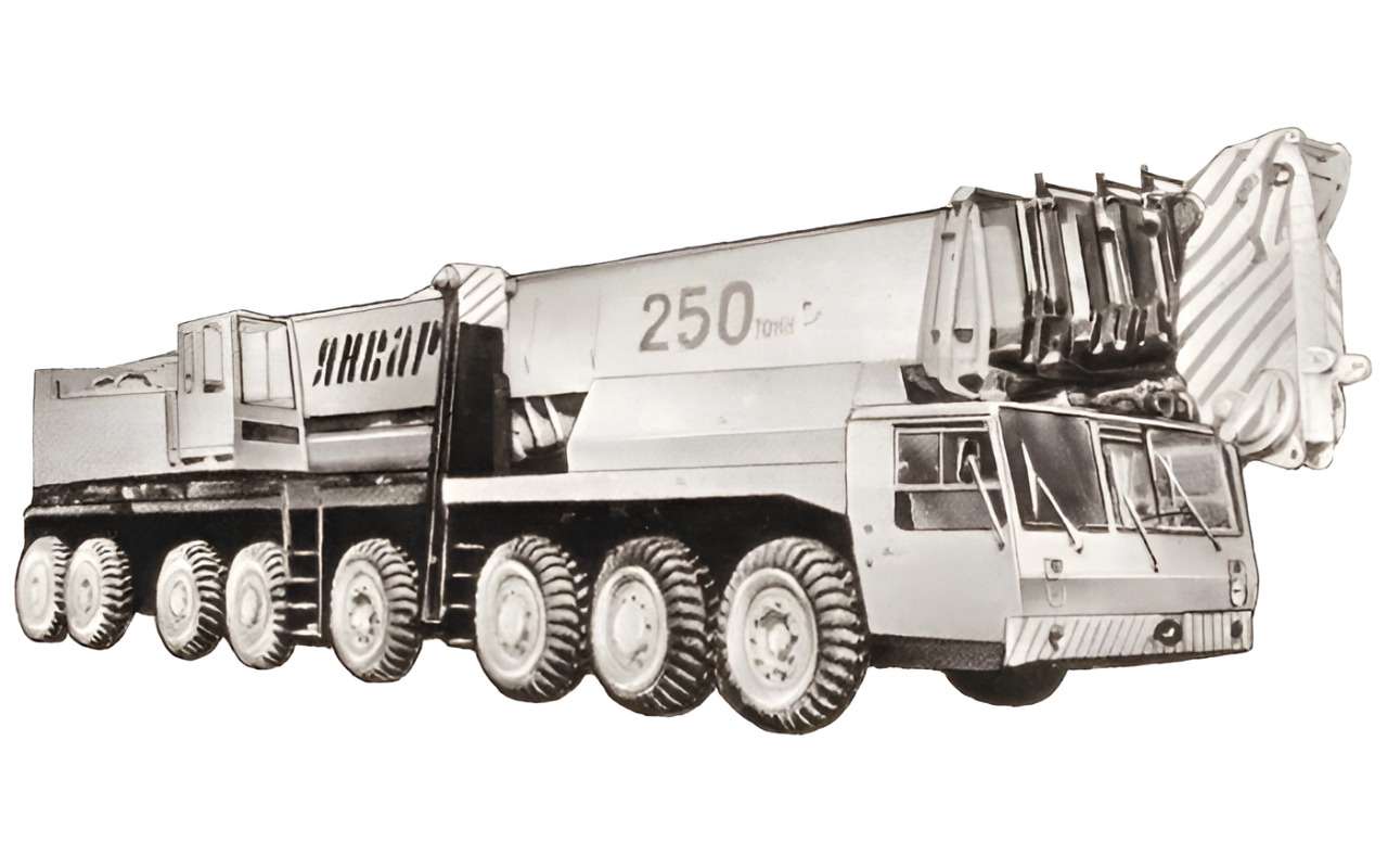 Автокран из двух ракетовозов! Как создали этого монстра (видео)