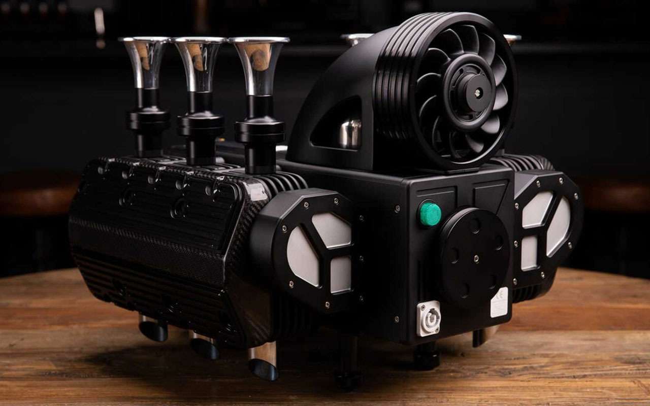 ...А еще мы в нем эспрессо делаем! - двигатель Porsche стал кофемашиной