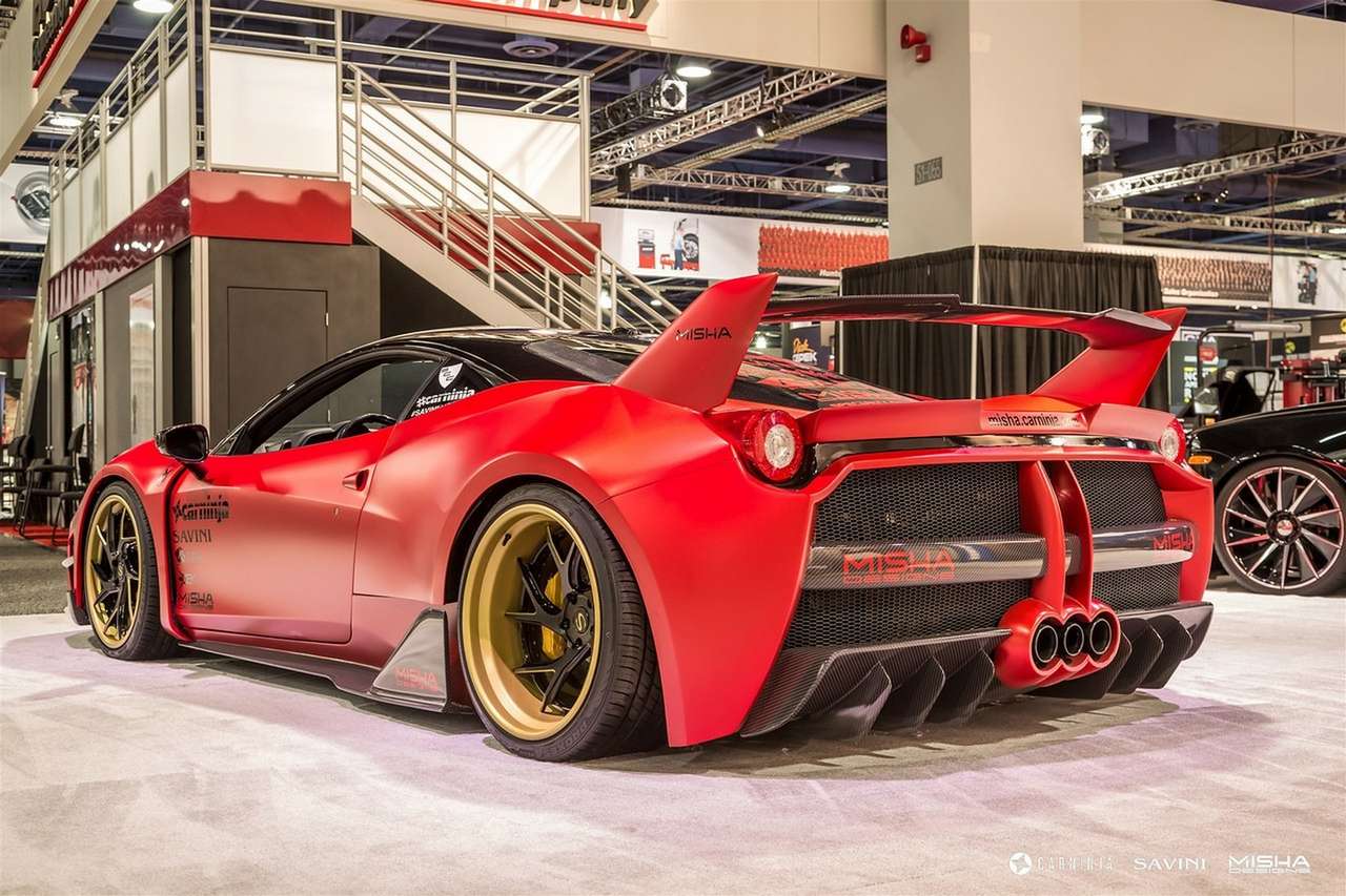 Misha Designs Ferrari 458 Italia: совсем не косолапый мишка (ФОТО)