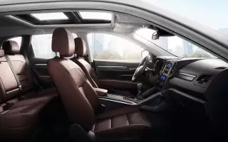 Интерьер Renault Koleos